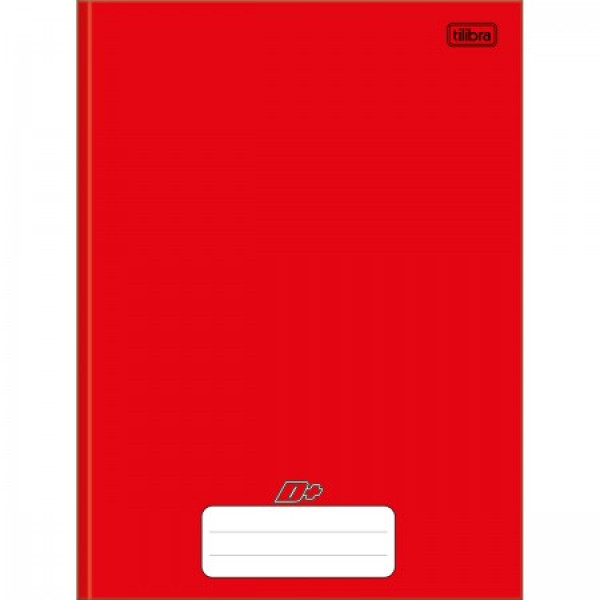 Caderno Brochura 48 Folhas Vermelho Tilibra