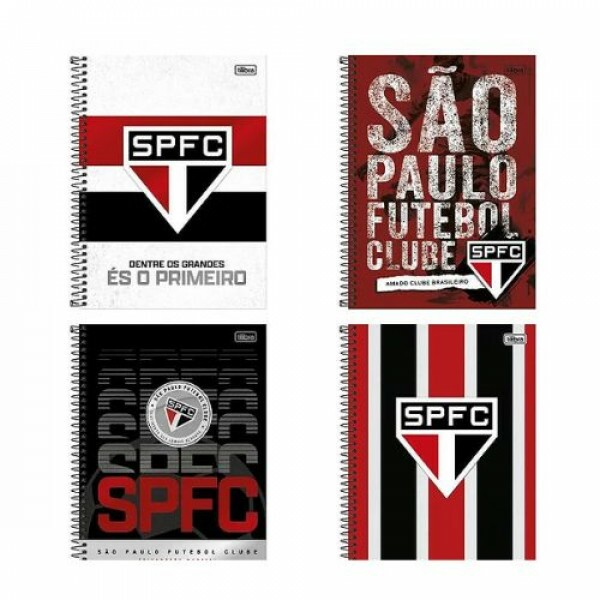 Caderno São Paulo 1 Matéria 200mmX275mm - Tilibra