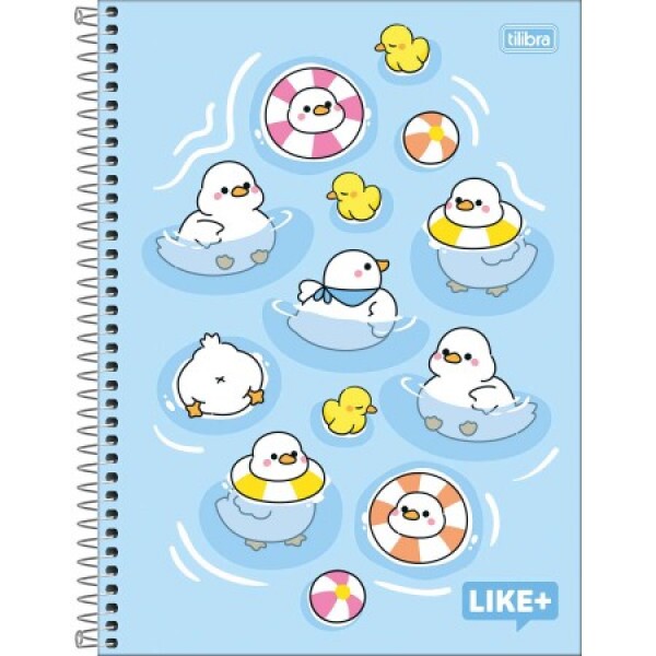 Caderno 4 LIKE+ 1 Matéria 200mmX275mm - Tilibra Caderno 4 LIKE+ 1 Matéria 200mmX275mm - Tilibra