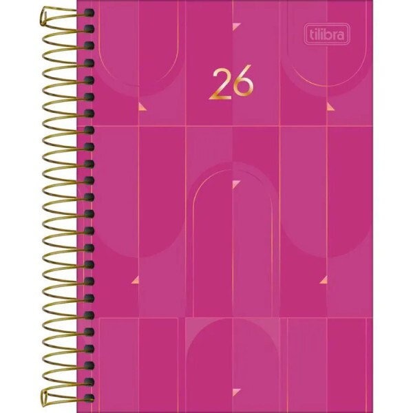 Agenda Spot 2026 Rosa 129mmX187mm - Tilibra