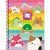 Caderno 1 Squishmallows 1 Matéria 200mmX275mm - Tilibra