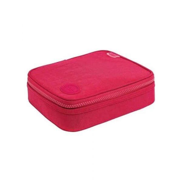 Estojo Box Academie Rosa Tilibra