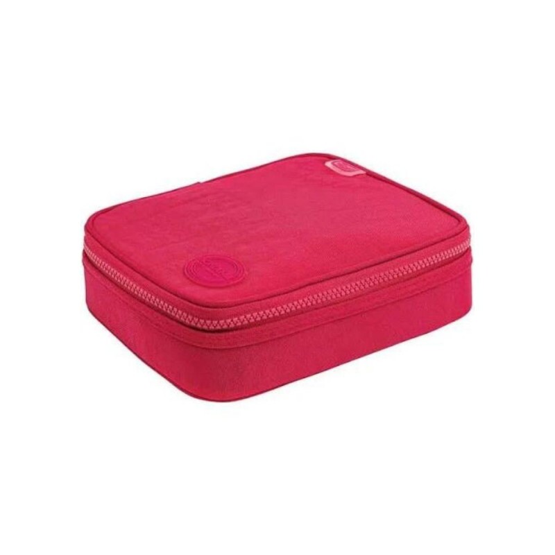 Estojo Box Academie Rosa Tilibra