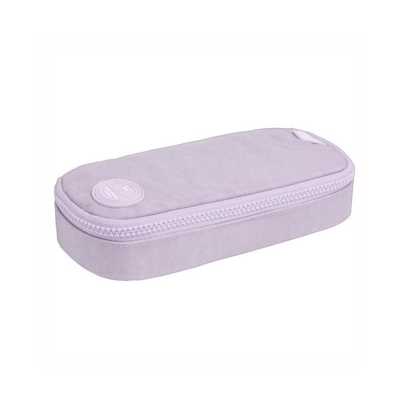 Estojo Mini Box Happy Lilás Tilibra