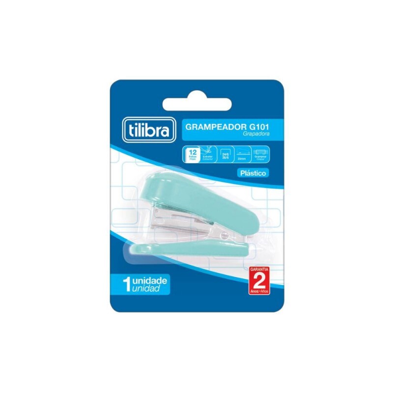Grampeador Verde Mini Tilibra