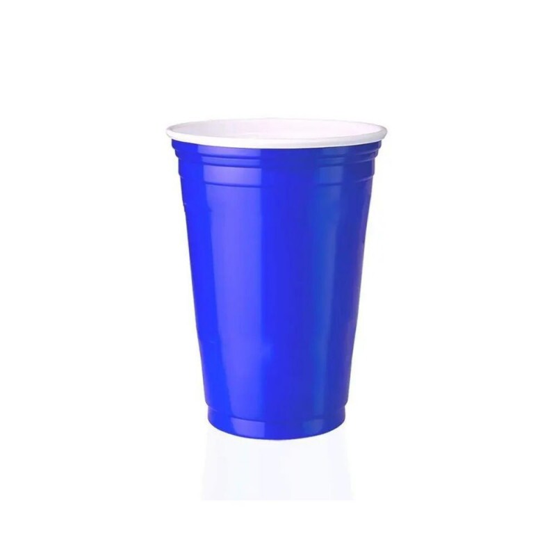 Copo Americano Biodegradavel 400ml 25 Unidades Azul Trik Trik