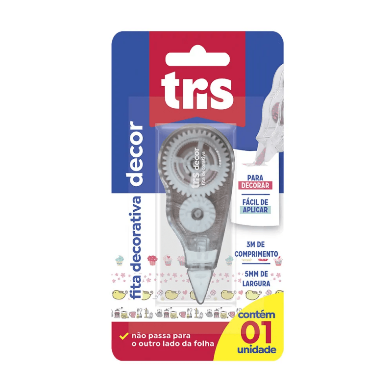 Fita Corretiva 5mmX3m - Tris