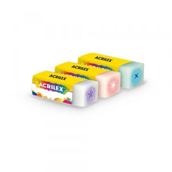 Borracha Jelly Sortida Com 1 Acrilex