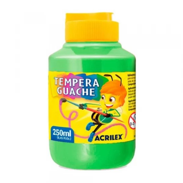 Tempera Guache Verde Folha 510 250ml Acrilex