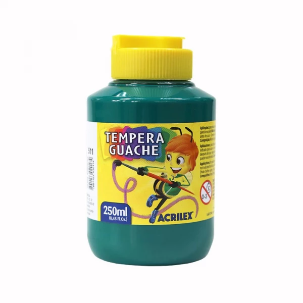 Tempera Guache Verde Bandeira 511 250ml Acrilex