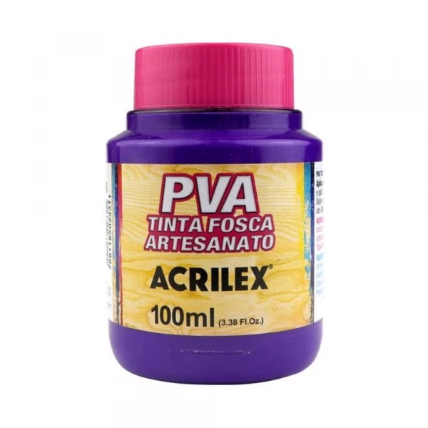 Tinta Pva Fosca Violeta 516 250ml Acrilex