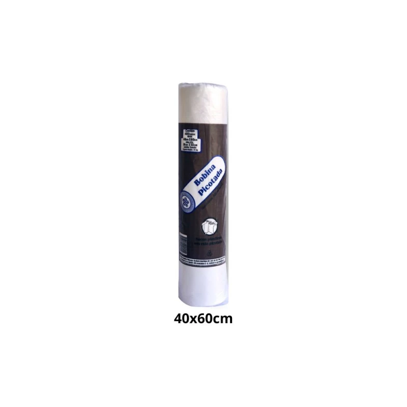 Bobina Picotada 40x60cm Com 400 Unidades Altaplast