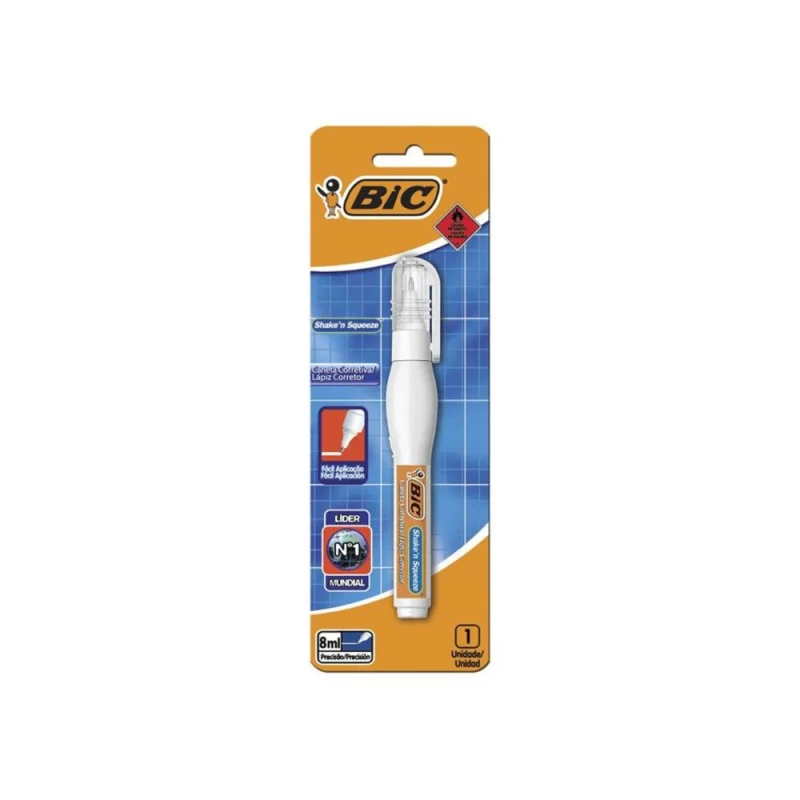 Caneta Corretiva 8ml Bic