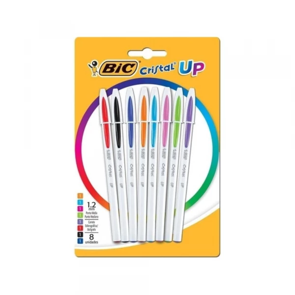 Caneta Esferografica Up Com 8 Cores Bic