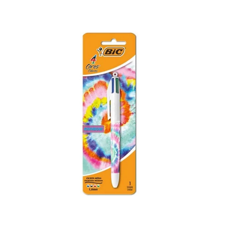 Caneta Fun 4 cores Bic