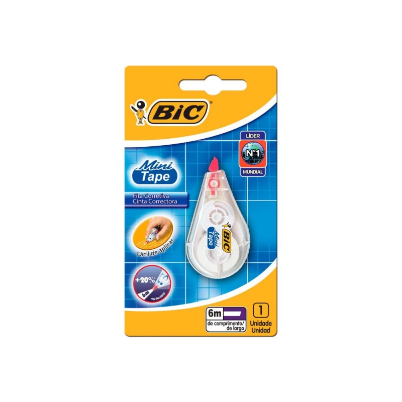 Fita Corretiva Mini Tape 6m Bic 