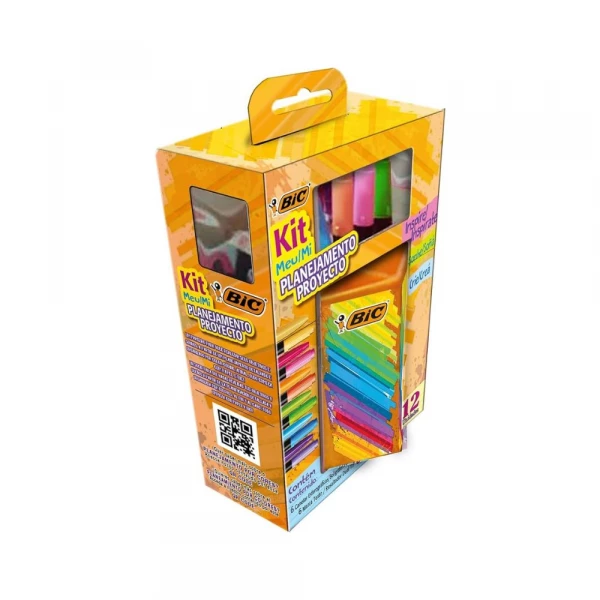 Kit Meu Planejamento Com 12 Unidades Bic