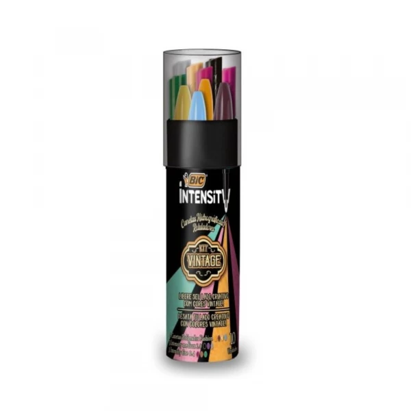 Canetas Kit Vintage 10 Unidades