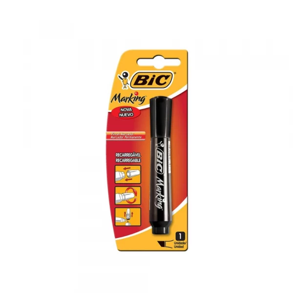 Marcador Permanente Preto Bic