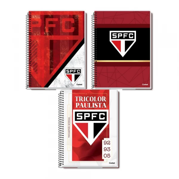 Caderno Sao Paulo 80 Folhas Credeal