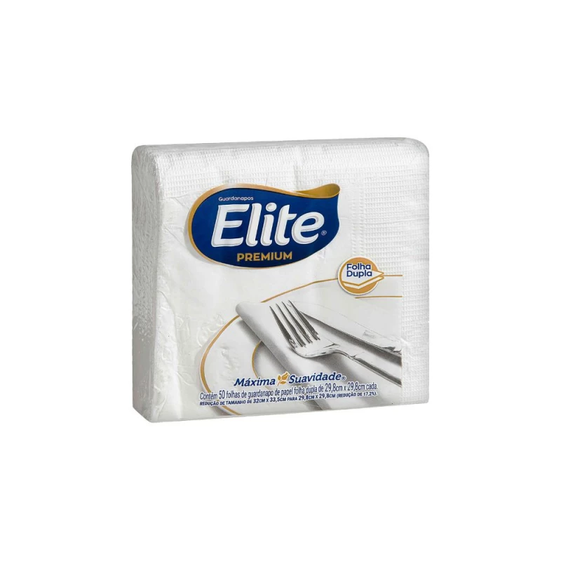 Guadanapo Premium Folha Dupla 50 Unidades 29x29cm Elite