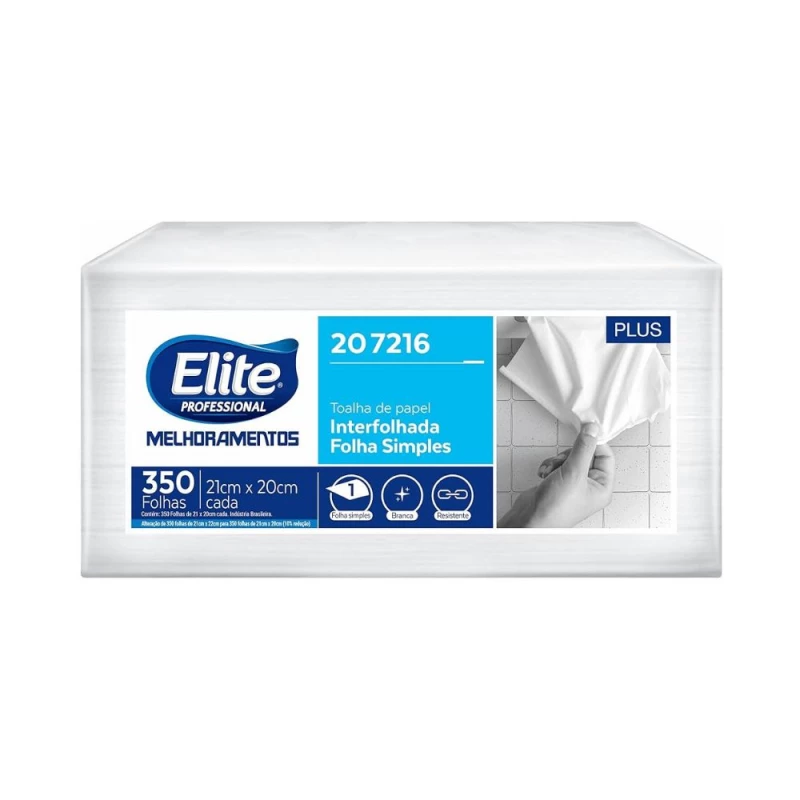 Toalha De Papel Interfolhado Simples 207216 Elite