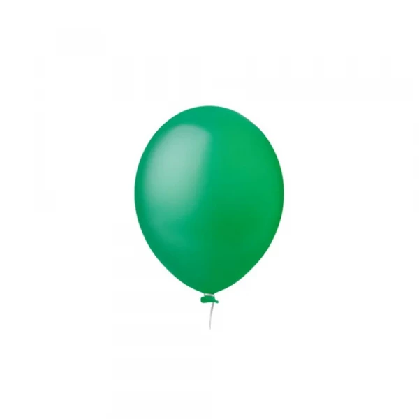 Balao Verde Bandeira 9" 50 Unidades Happy Day