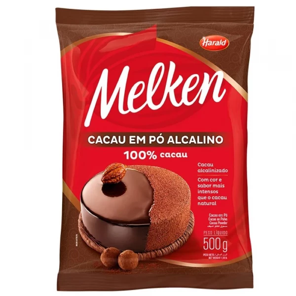 Chocolate Em Po 100 Cacau 500g Melken Harald
