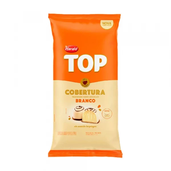 Chocolate Em Gotas Branco 2Kg Top Harald