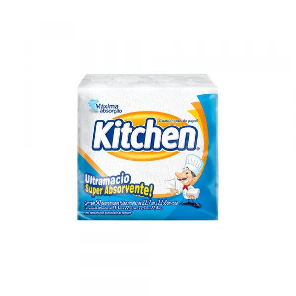 Guardanapo Com 50 Unidades 22x22cm Kitchen