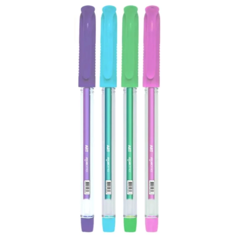 Caneta Gel Art Pastel Com 4 Cores Leo & Leo