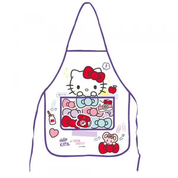 Avental Infantil Hello Kitty Leo & Leo