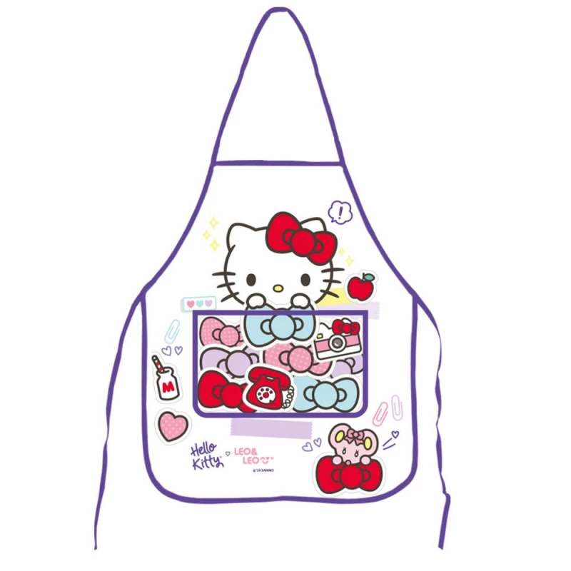 Avental Infantil Hello Kitty Leo & Leo
