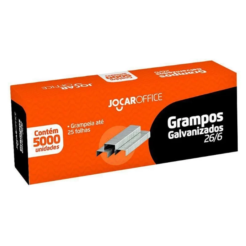 Grampos Galvanizados 26/6 Leo & Leo