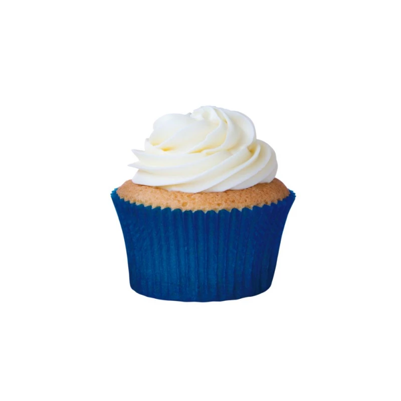Forma Para Cupcake N0 Azul Royal Com 45 Unidades Mago