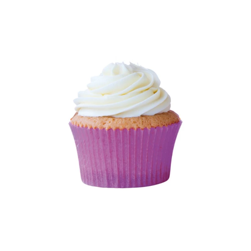Forma Para Cupcake N0 Lilas Com 45 Unidades Mago