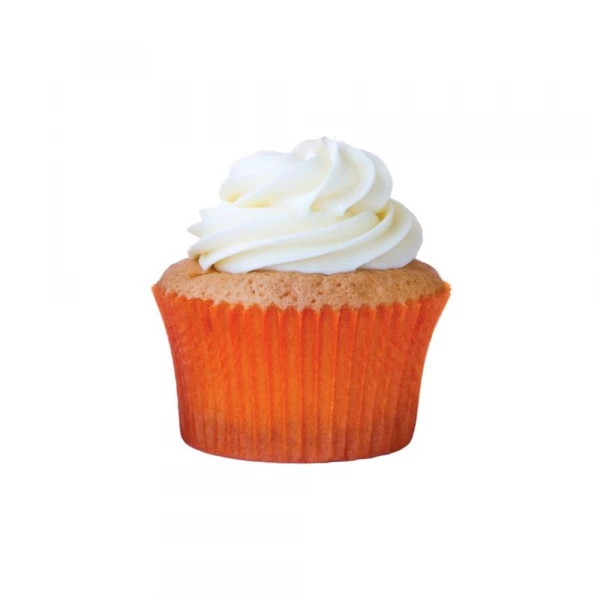 Forma Para Cupcake N0 Laranja Com 45 Unidades Mago