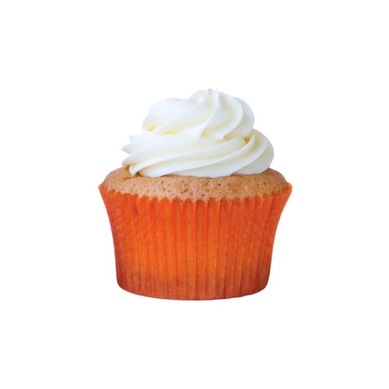 Forma Para Cupcake N0 Laranja Com 45 Unidades Mago