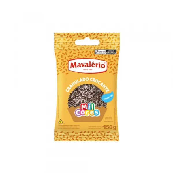Granulado Crocante Mesclado 150g Mavalerio