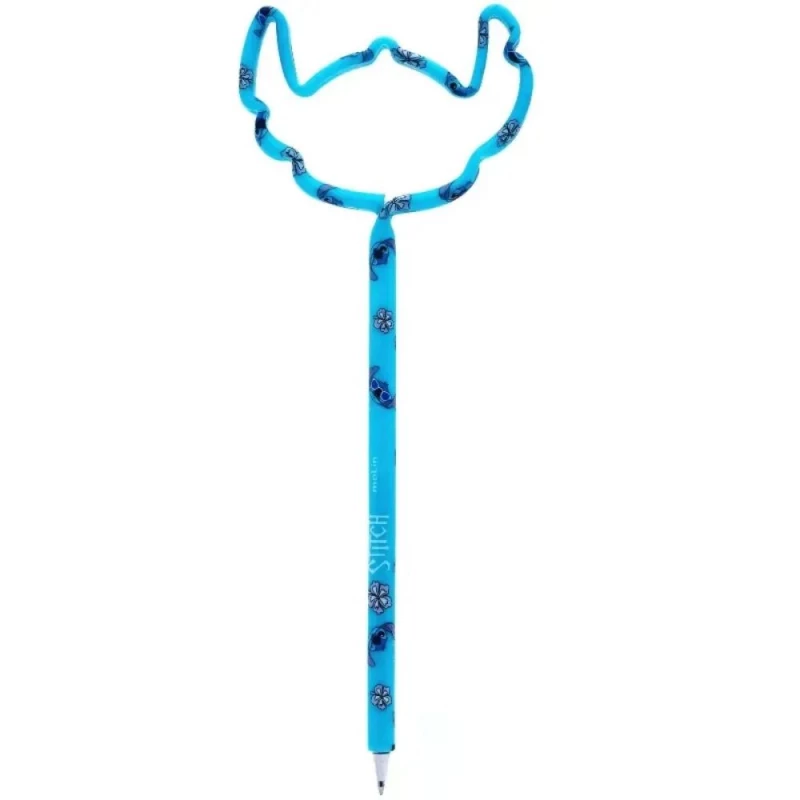 Caneta Esferografica Face Stitch Azul Molin