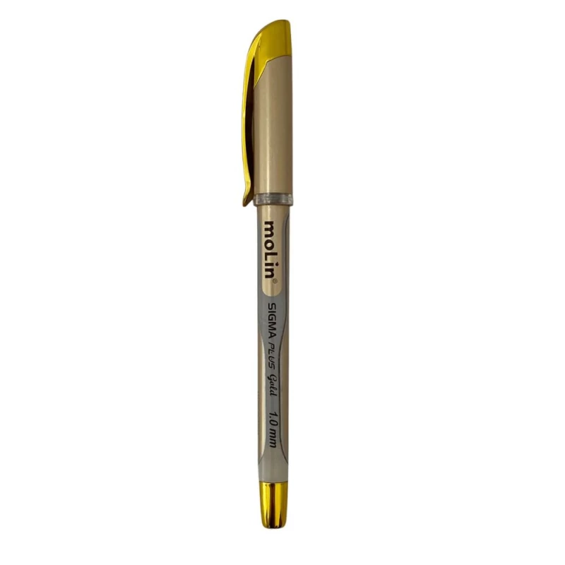 Caneta Esferografica Sigma Gold Azul Molin