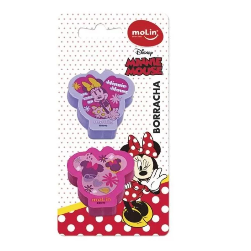 Borracha Minnie Mouse Com 2 Molin