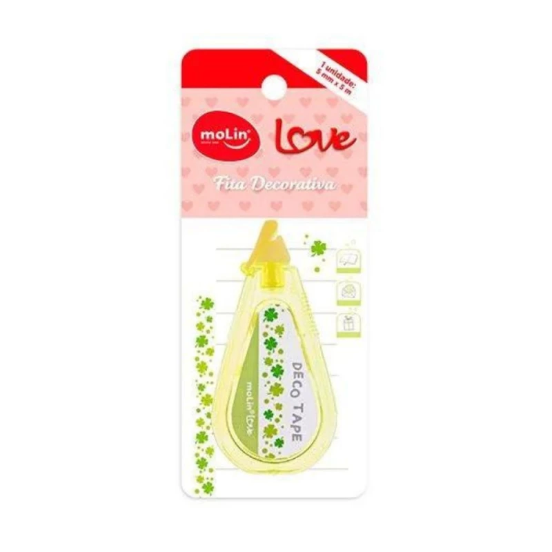Fita Decorativa Trevo 5mmx5m Molin