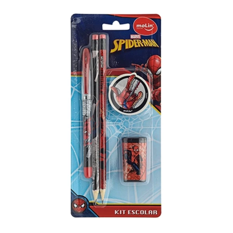 Kit Escolar SpiderMan Molin