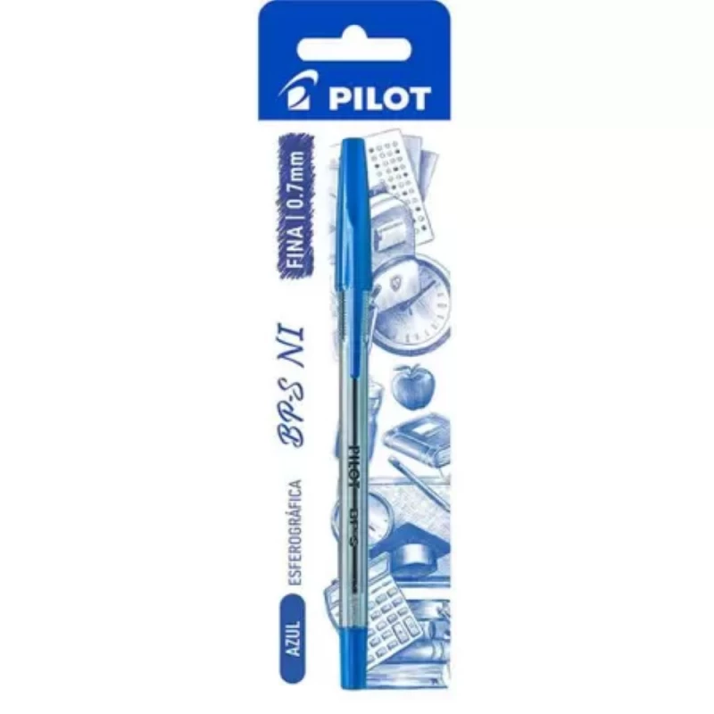 Caneta Esferografica Bps Azul 0.7 Pilot