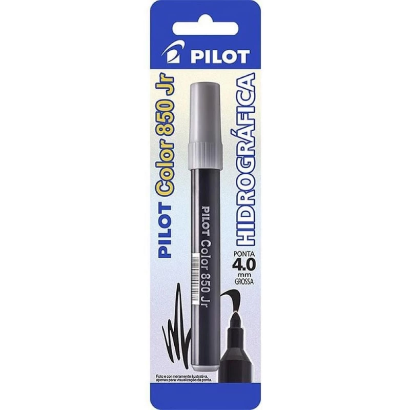 Caneta Hidrografica Color 850 Jr 4.0 Preta Pilot