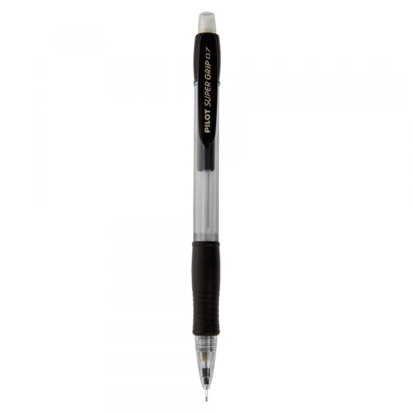 Lapiseira Super Grip Preta 0.7 Unidade Pilot                                  