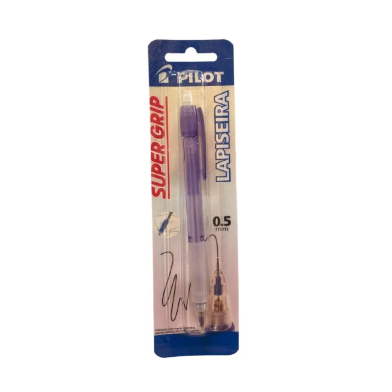Lapiseira Super Grip Violeta 0.5 Pilot                                  