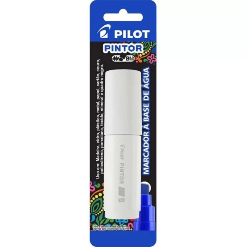 Marcador Pintor 8.0 Branca Pilot