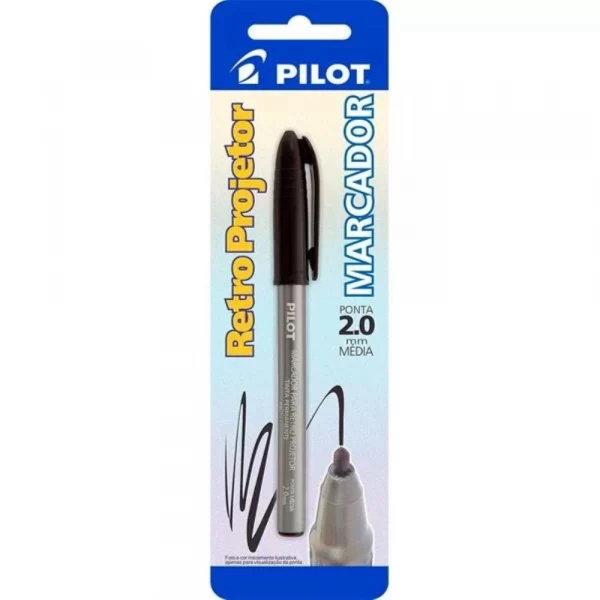 Marcador Permanente Para Cd Dvd Preta 2.0 Pilot